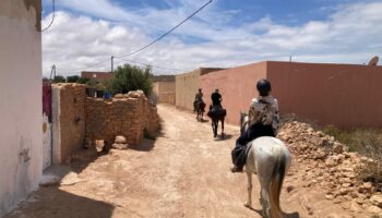 Horseback riding through traditional Moroccan village 7 day tour