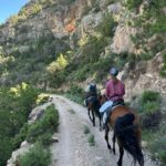 Horseback riding trail in Atlas Mountains Morocco 7 day adventure